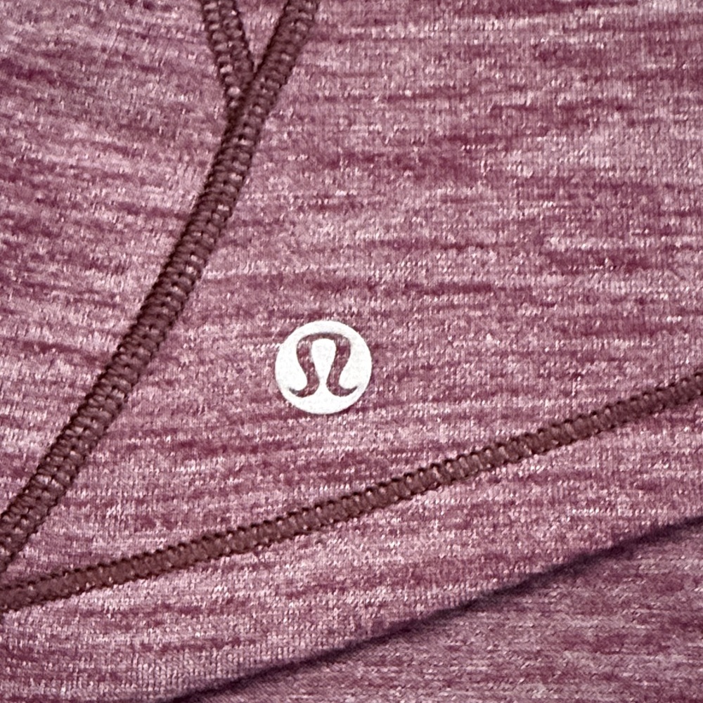 Lululemon Heathered Purple Racerback Tank Top - Picture 3 of 3